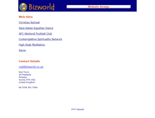 Tablet Screenshot of bizworld.co.uk